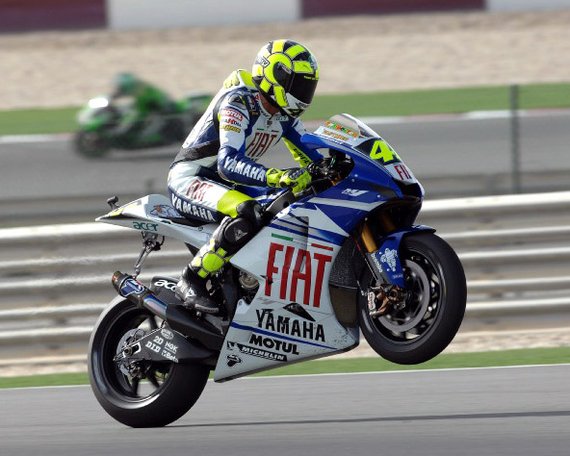 Valentino Rossi Wheeling