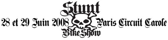 Bannière Stunt Bike Show 2008