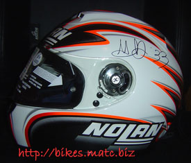 nolan n94 replica marco melandri dedicace left