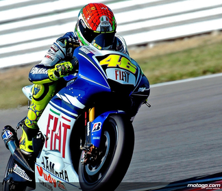 Valentino Rossi victorieux à Misano 2008 - Source MotoGP.com