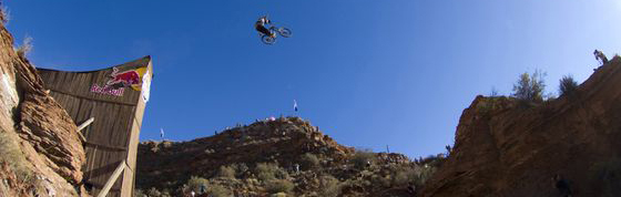 Bannière Red Bull Rampage 2008