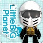 SackBoy avec une tenu de cross issue du jeu MotoStorm