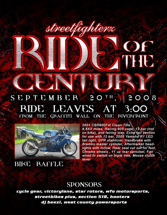 Bannière du Ride Of Century 2008