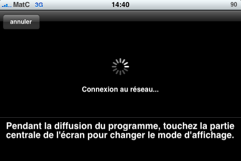 Capture d'écran n°04 de l'application TV d'Orange pour iPhone Apple