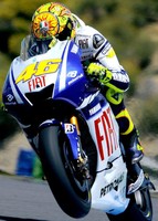 Rossi, gagnant du Grand-Prix d'Espagne 2009