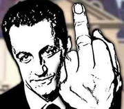 Le petit Nicolas Sarkozy baise la France