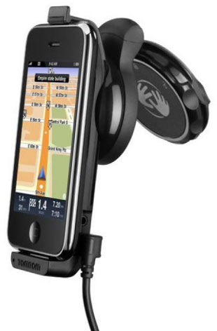 Support automobile pour TomTom sur iPhone