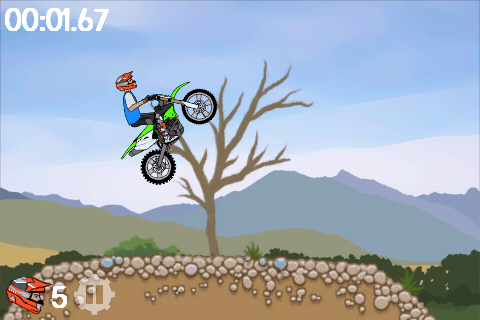 Sauf dans Moto X Mayhem