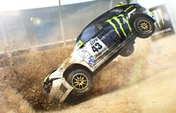 Crash virtuel de la Subaru Street Monster de Ken Block dans le jeu Dirt 2