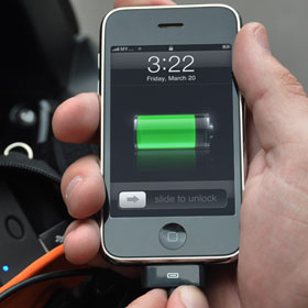 Housse étanche pour l'iPhone en moto