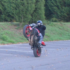 Session stunt le 11 novembre 2009 pour l'armistice.