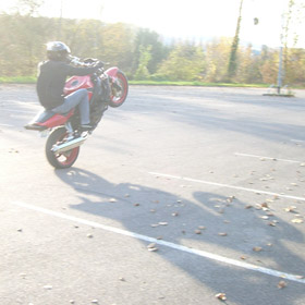 Session stunt le 11 novembre 2009 pour l'armistice.