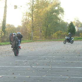 Session stunt le 11 novembre 2009 pour l'armistice.