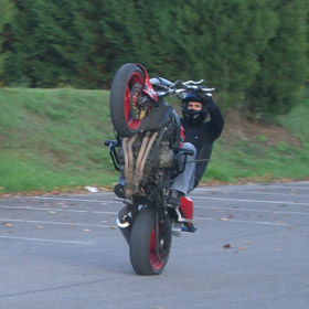 Session stunt le 11 novembre 2009 pour l'armistice.