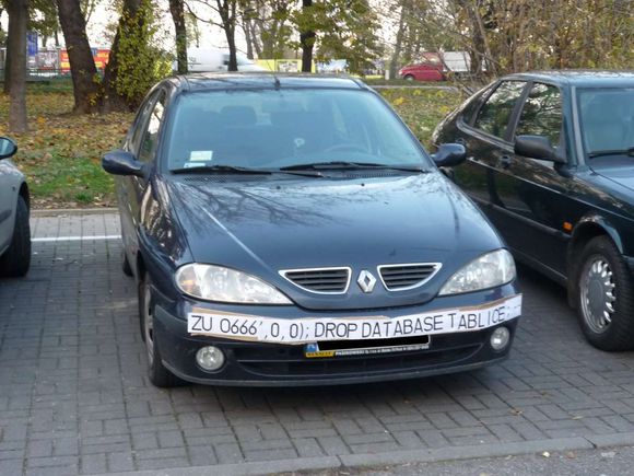 Voiture équipée de l'exploit pour pirater les radars automatiques