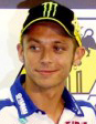 Valentino Rossi à la conférence du Sachsenring coiffé d'une casquette Monster Energy