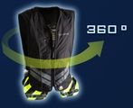 Gilet de protection à 360° airbag sans fil