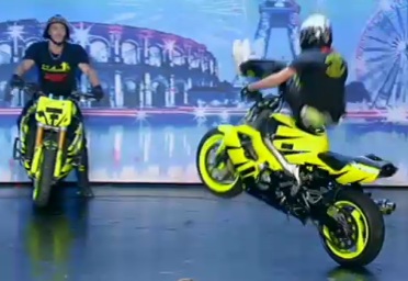 3 stunters dans la France a un incroyable talent 2010