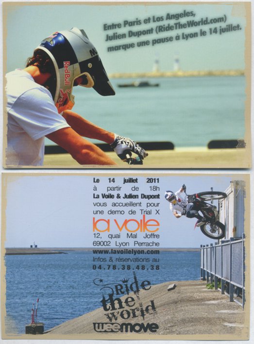 Julien Dupont à Lyon dans le cadre de Ride The World Julien Dupont à Lyon dans le cadre de Ride The World