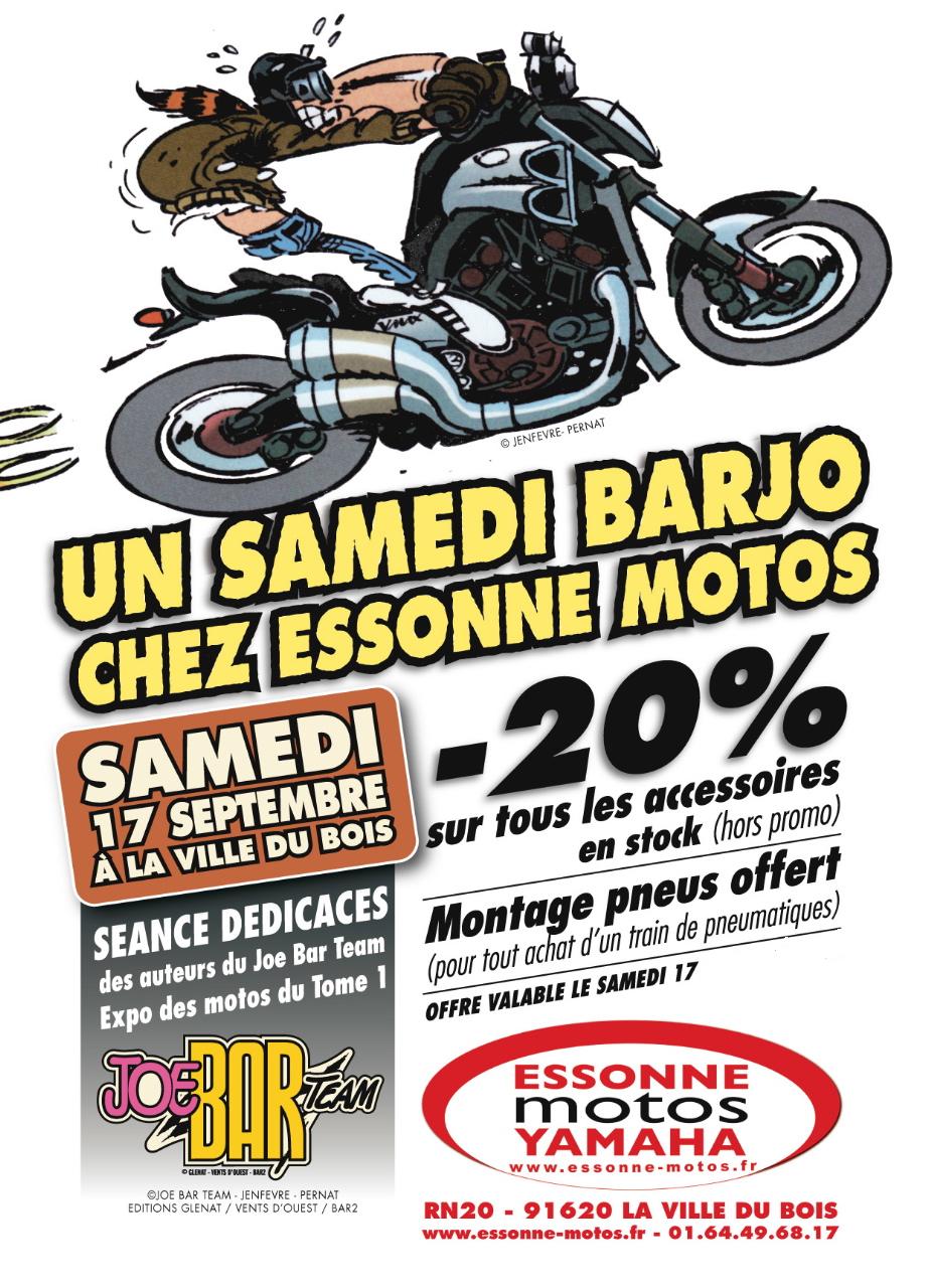 Flyer Joe Bar Team Essonne Motos