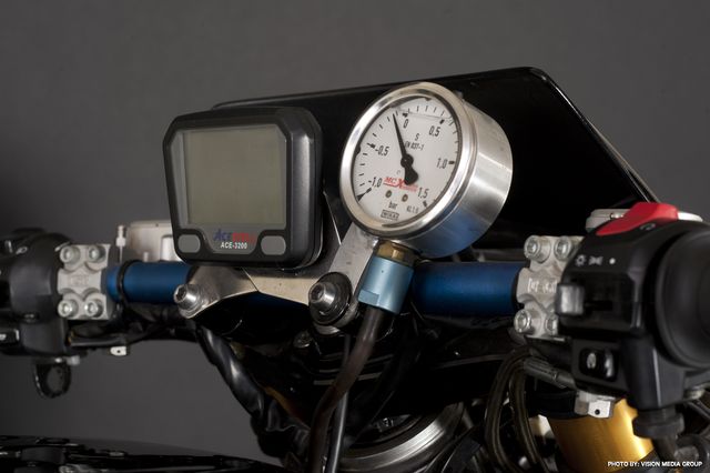 Le compteur de l'Hayabusa Turbo