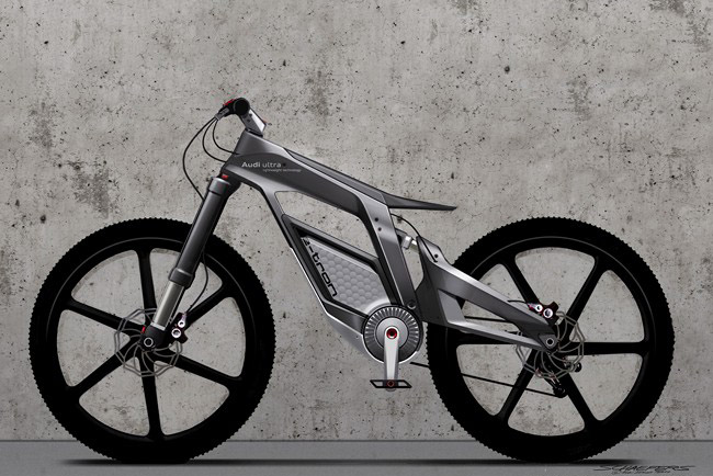 Audi E-Bike Wörthersee côté gauche