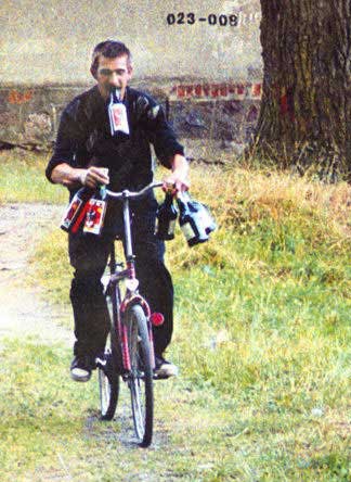 cycliste bourré