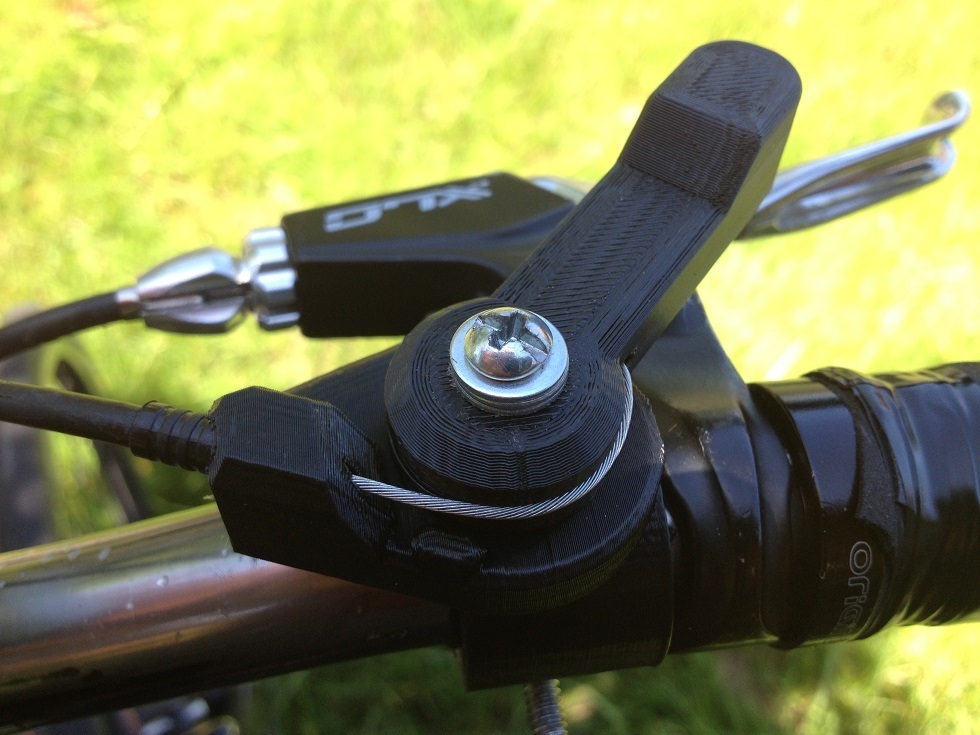 Shifter de vélo imprimé en 3D