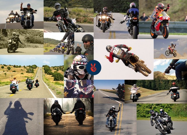 Compilation de V motards