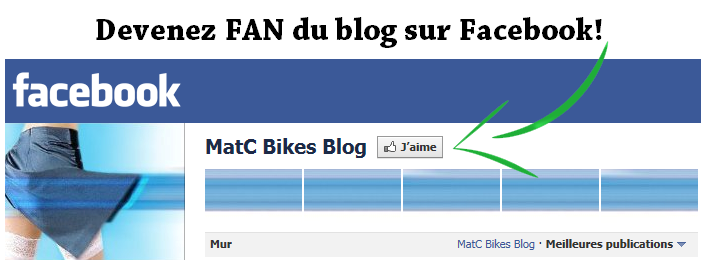 Devenez FAN du blog sur Facebook