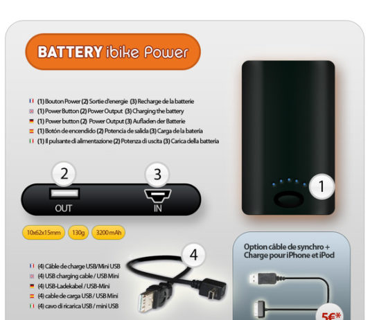 iBikePower, la batterie iPhone pour les motards