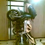arabian stunt moto at home