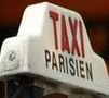 plaque taxi parisien