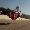 accident stoppie pist