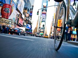 New-York à bord d’un vélo