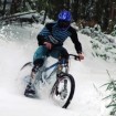 vtt downhill snow