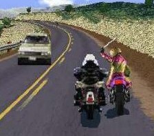 road rash cop car