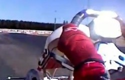 wsk onboard kart crash