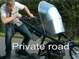 poussette à moteur