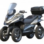 scooter 4 roues quadro parkour 350