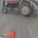accident moto tracteur