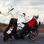 danse sur moto