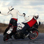 danse sur moto