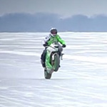 moto ice wheeling