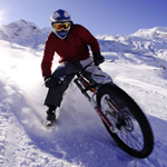 vtt sur neige