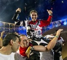 Tom Pagès X-Fighters 2013 champagne
