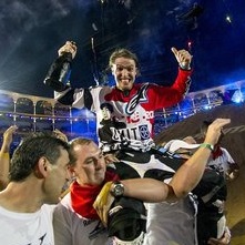 Tom Pagès X-Fighters 2013 champagne