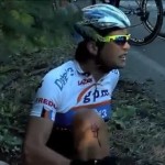 Cycliste accidenté