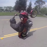 roue arriere harley stunt