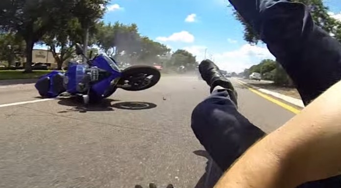 accident moto slow motion